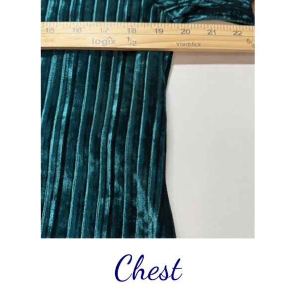 Nicole Miller Studio Women’s Emerald Green Velvet Dress 14 NWT - Picture 5 of 7